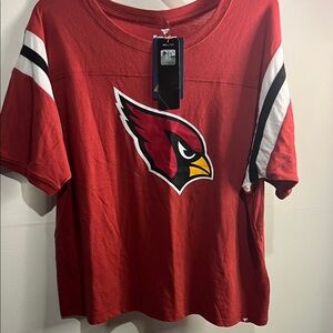 NFL Red and White Team Logo Tee